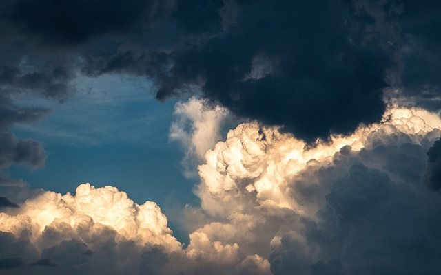 Облаци. Снимката е илюстративна Снимка: Pixabay